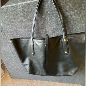Black ANNABEL INGALL Large Isabella Tote.